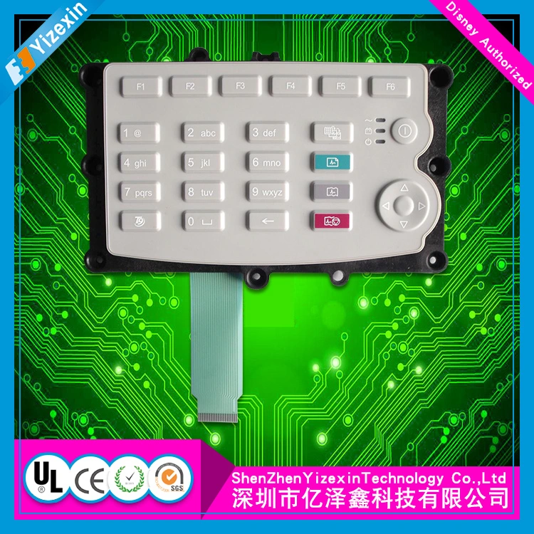 Customized Pet/PC Metal Dome Membrane Switch