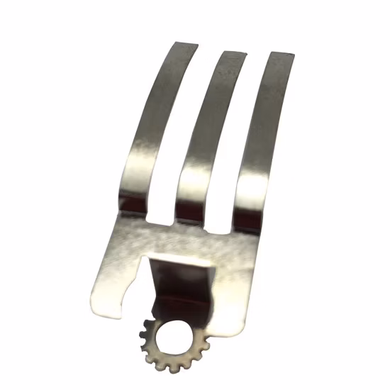 Factory Custom Copper Brass Bronze Metal Stamp Clip Metal Shrapnel
