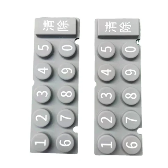 Botones de silicona personalizados para electrodomésticos
